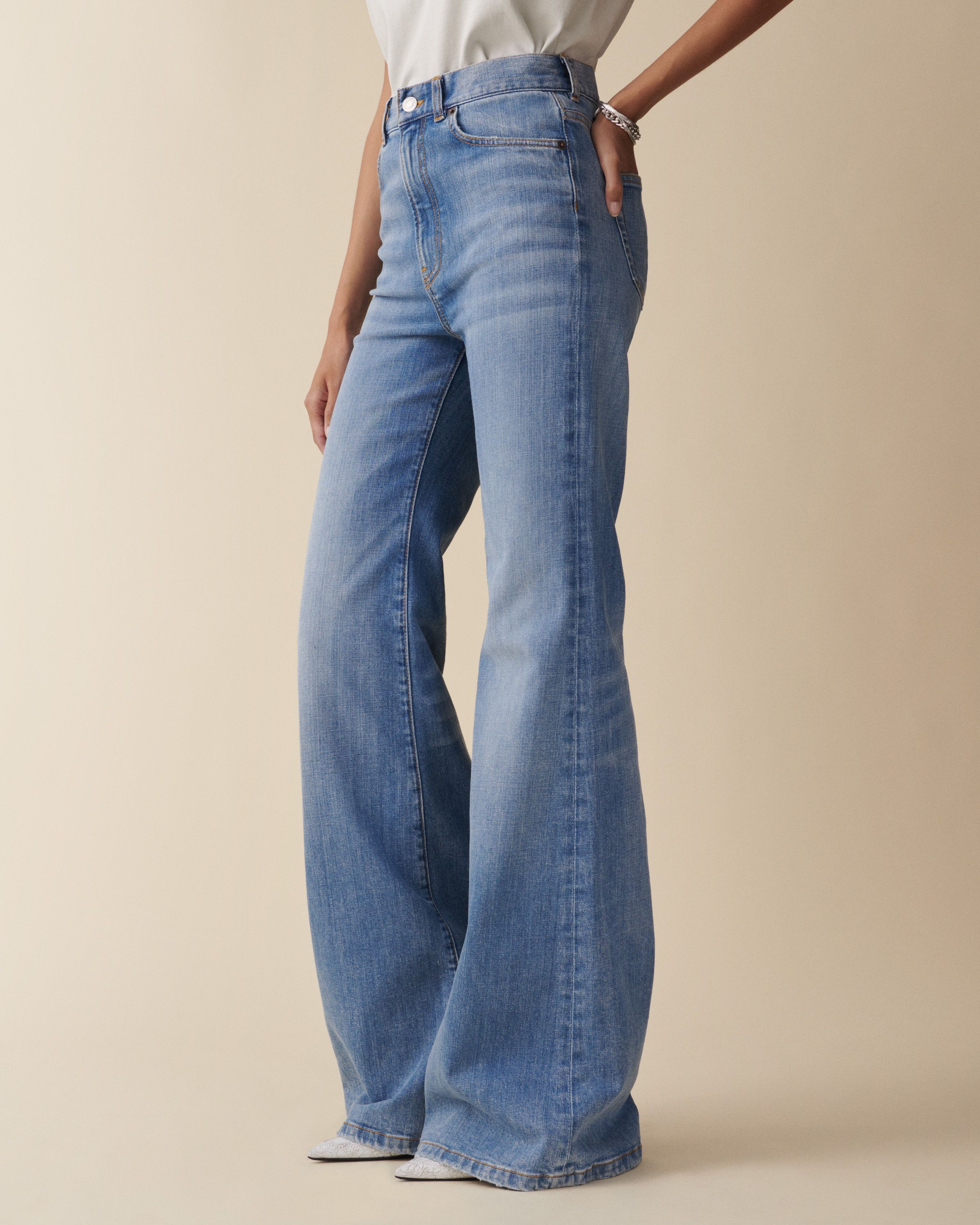 Jeanerica For Azurina Blue variant: Women's Fuji Flare