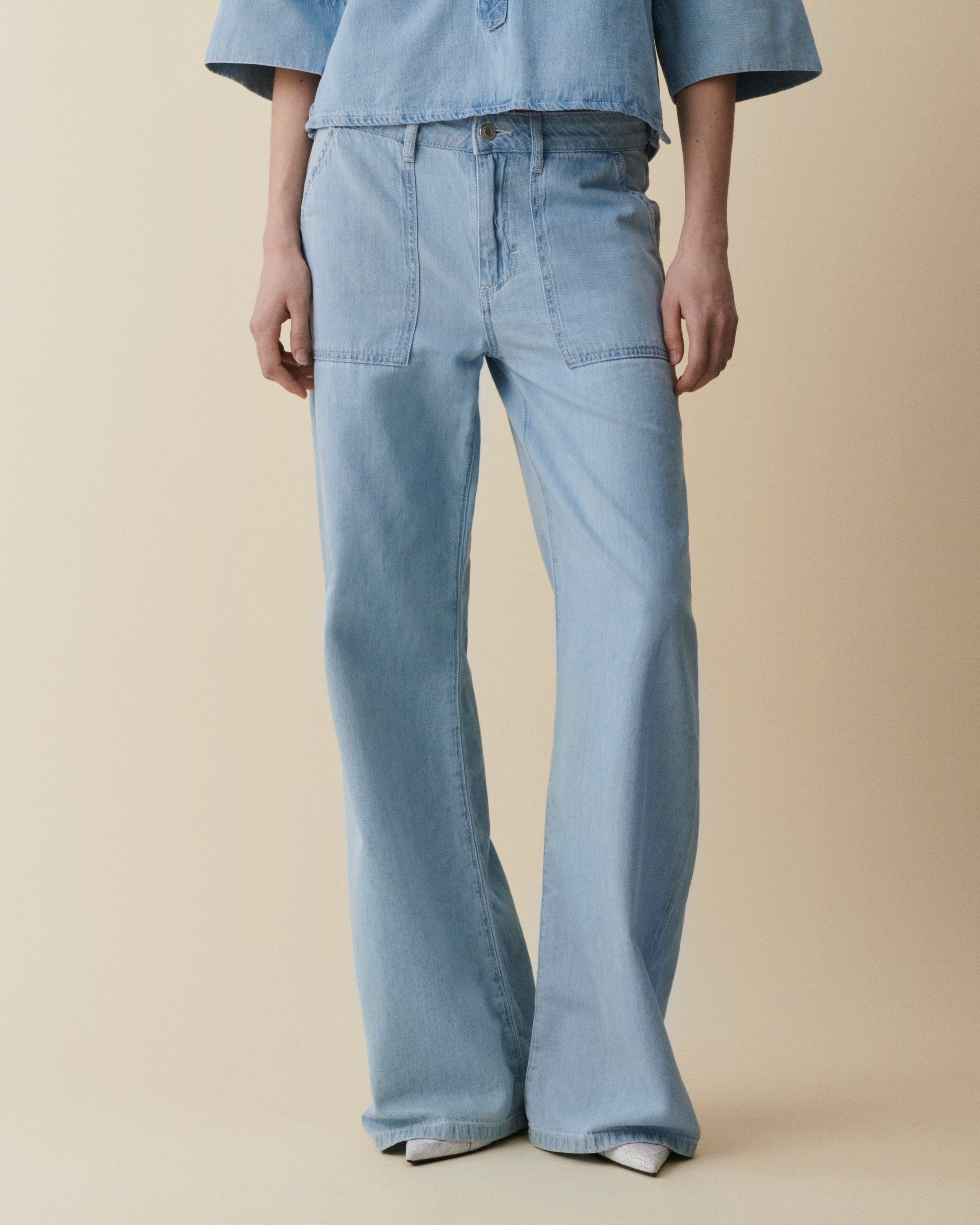 デニム・ジーパン ALANUI Woman Jeans Yellow Cream LWYB003R24DEN002 0360 Women's Jeans | Western Denim | Cowgirl Approved | Kimes Ranch