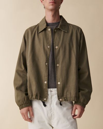 Jeanerica Men's [Blue] Ian Coach Jacket Collection - Classic